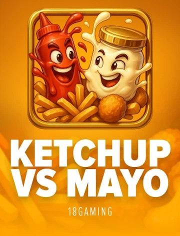 Ketchup Vs Mayo from 18Gaming, a favourite at Lizaro Casino